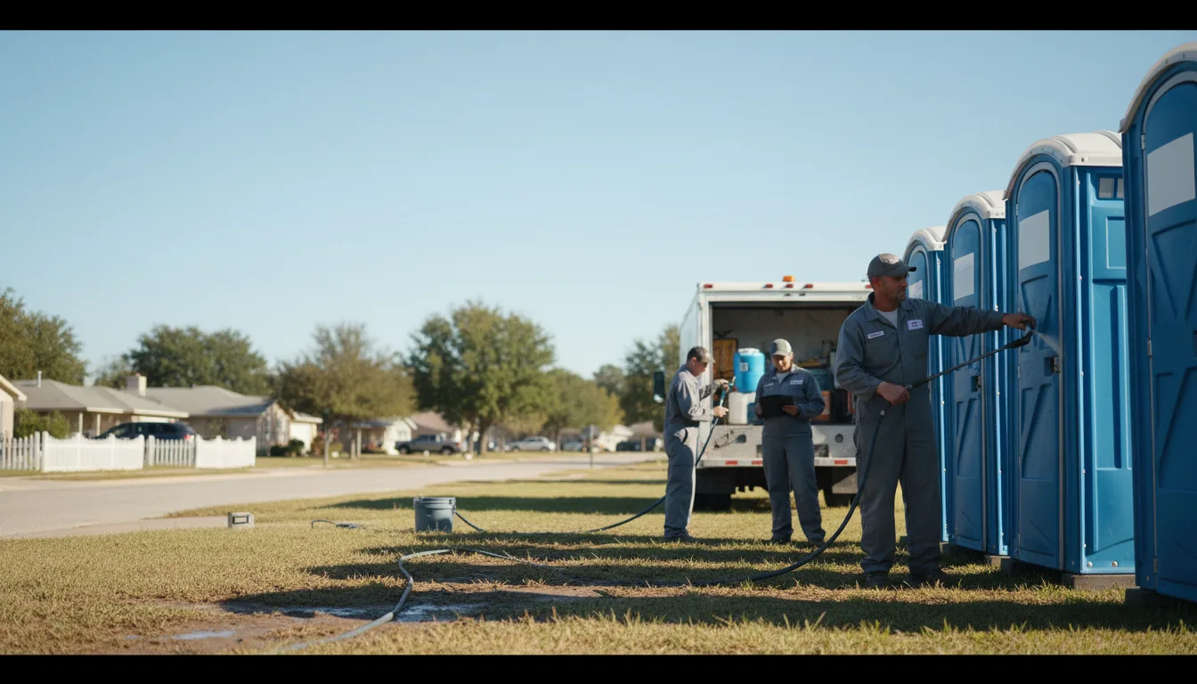 Long-Term Portable Toilet Rental in Shannon City, IA near me